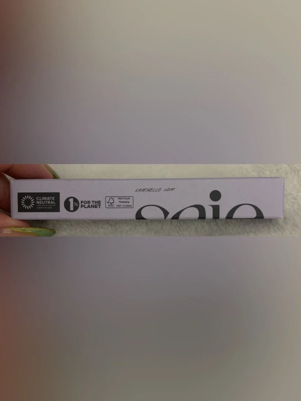 Saie Full-Coverage Mascara-Mascara 101 Lengthening and Lifting-Black BNIB